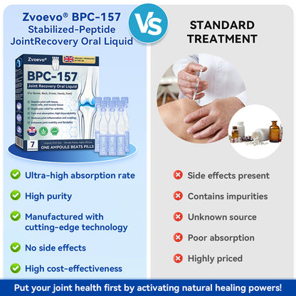 🏃‍➡️🌿Zvoevo® BPC-157 Stabilized-Peptide Joint Recovery Oral Liquid - ✅Clinically Co-Developed with the U.K. Peptide Research Alliance (UKPRA)