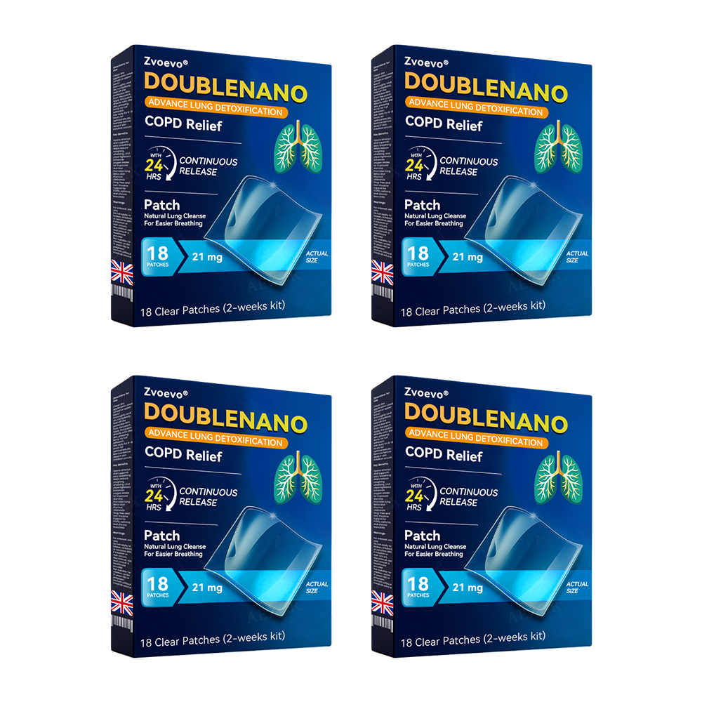 💫MHRA Approved|Zvoevo® DoubleNano COPD Relief Patch (💝 Cough, wheezing, shortness of breath, sputum, stuffy nose, bronchitis, bronchitis, allergy symptoms, lung discomfort🫁)