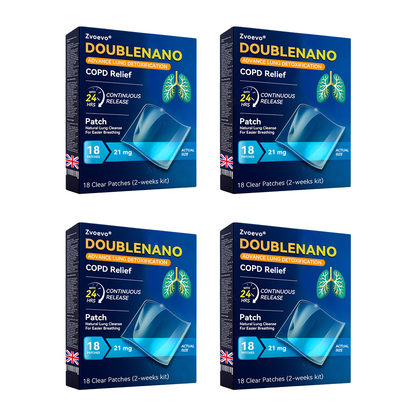 💫MHRA Approved|Zvoevo® DoubleNano COPD Relief Patch (💝 Cough, wheezing, shortness of breath, sputum, stuffy nose, bronchitis, bronchitis, allergy symptoms, lung discomfort🫁)