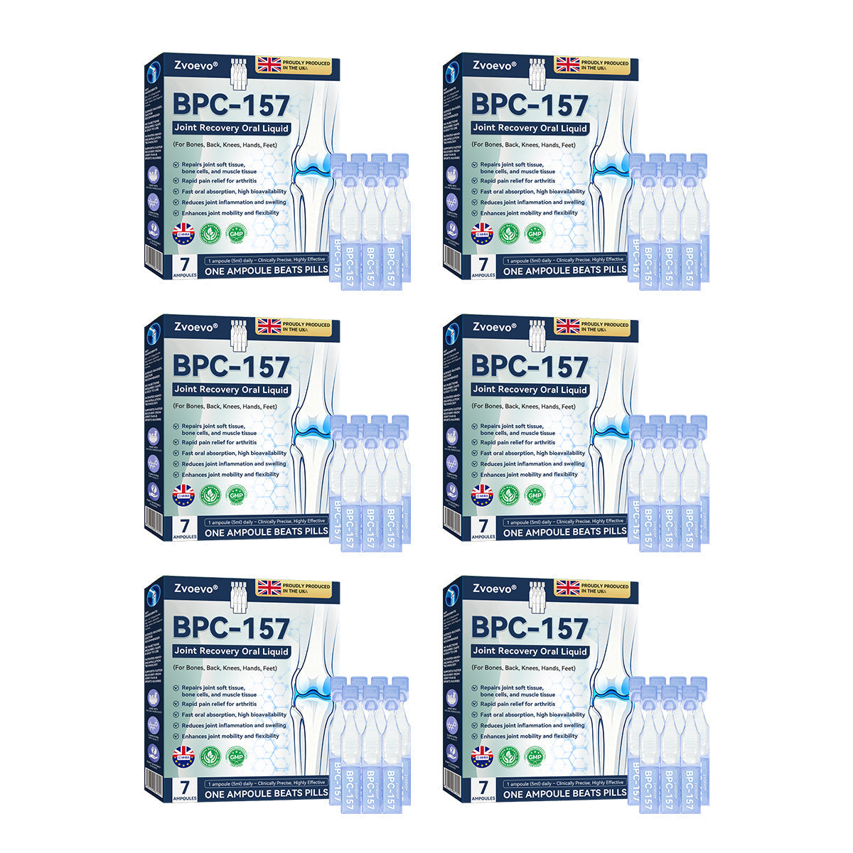 🏃‍➡️🌿Zvoevo® BPC-157 Stabilized-Peptide Joint Recovery Oral Liquid - ✅Clinically Co-Developed with the U.K. Peptide Research Alliance (UKPRA)