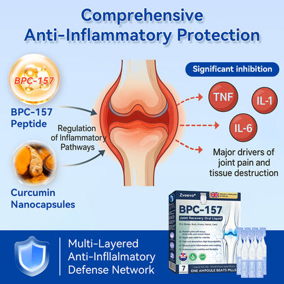 🏃‍➡️🌿Zvoevo® BPC-157 Stabilized-Peptide Joint Recovery Oral Liquid - ✅Clinically Co-Developed with the U.K. Peptide Research Alliance (UKPRA)