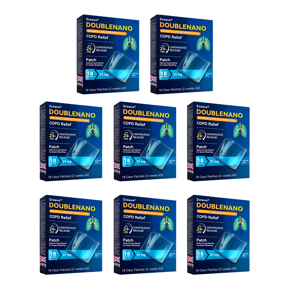 💫MHRA Approved|Zvoevo® DoubleNano COPD Relief Patch (💝 Cough, wheezing, shortness of breath, sputum, stuffy nose, bronchitis, bronchitis, allergy symptoms, lung discomfort🫁)